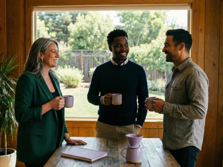 People working together