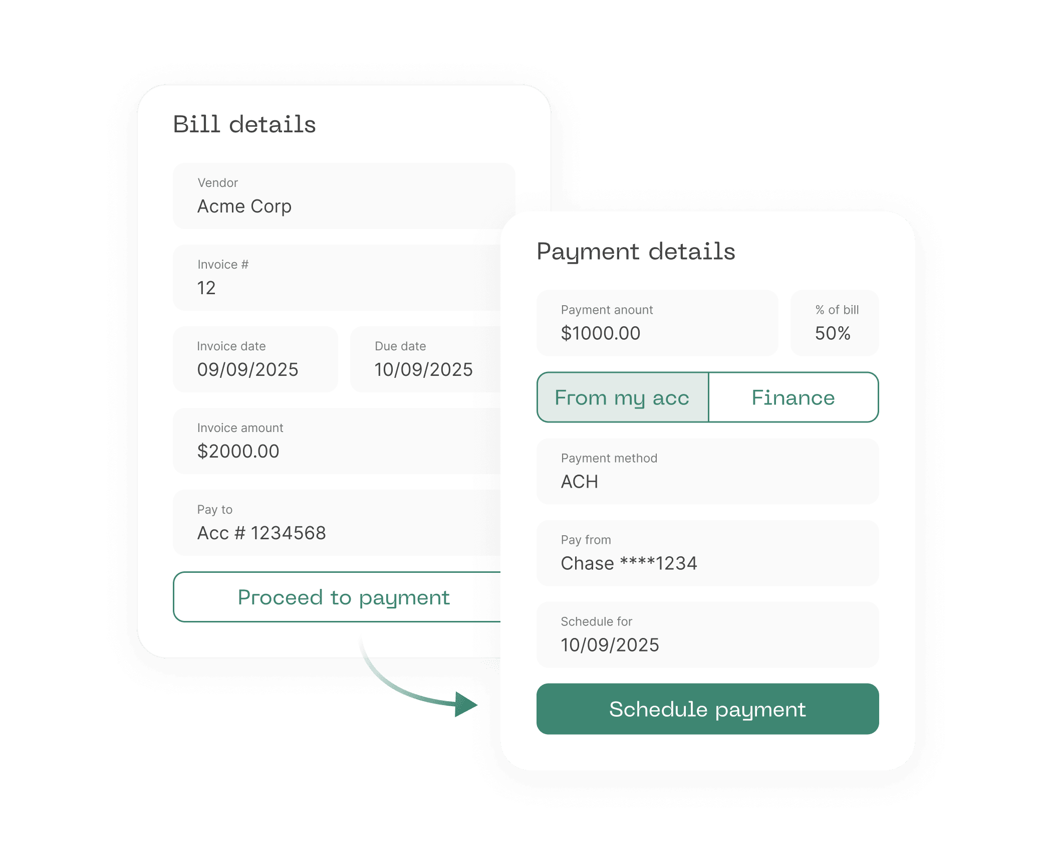 Pay how you (and your vendors) want