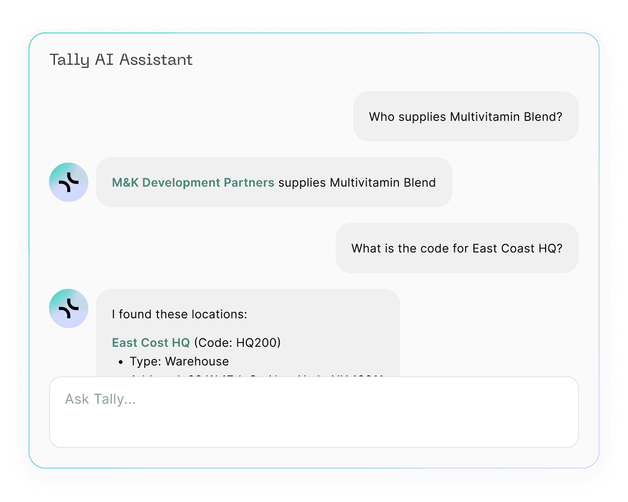 Find vendors & locations instantly