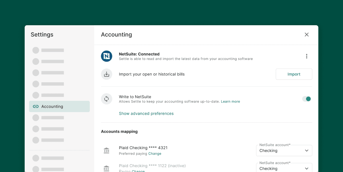 NetSuite and QuickBooks integrations